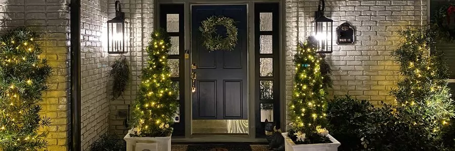 Brighten up for the season with festive holiday lighting, seasonal containers & living décor!